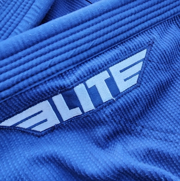 Elite Sports BJJ Gi Blue Size A3 Technical Fightwear With Pants - Picture 8 of 9